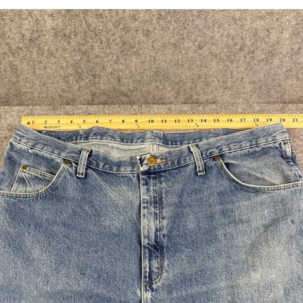 Rare Wrangler 965T1DS Denim Shorts Mens 42 Regular Fit Vintage Jorts 100% Cotton
